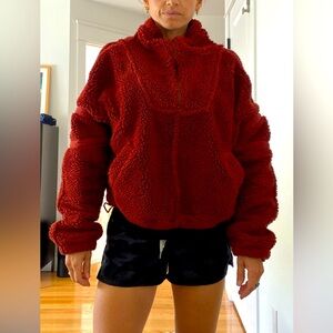 Free People pullover fleece in a size medium